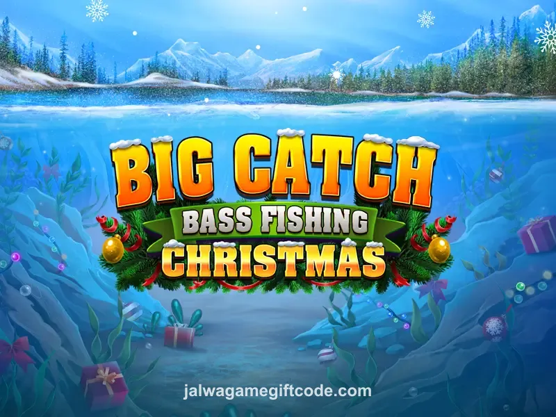 Big Catch Bass Fishing Christmas Game Image